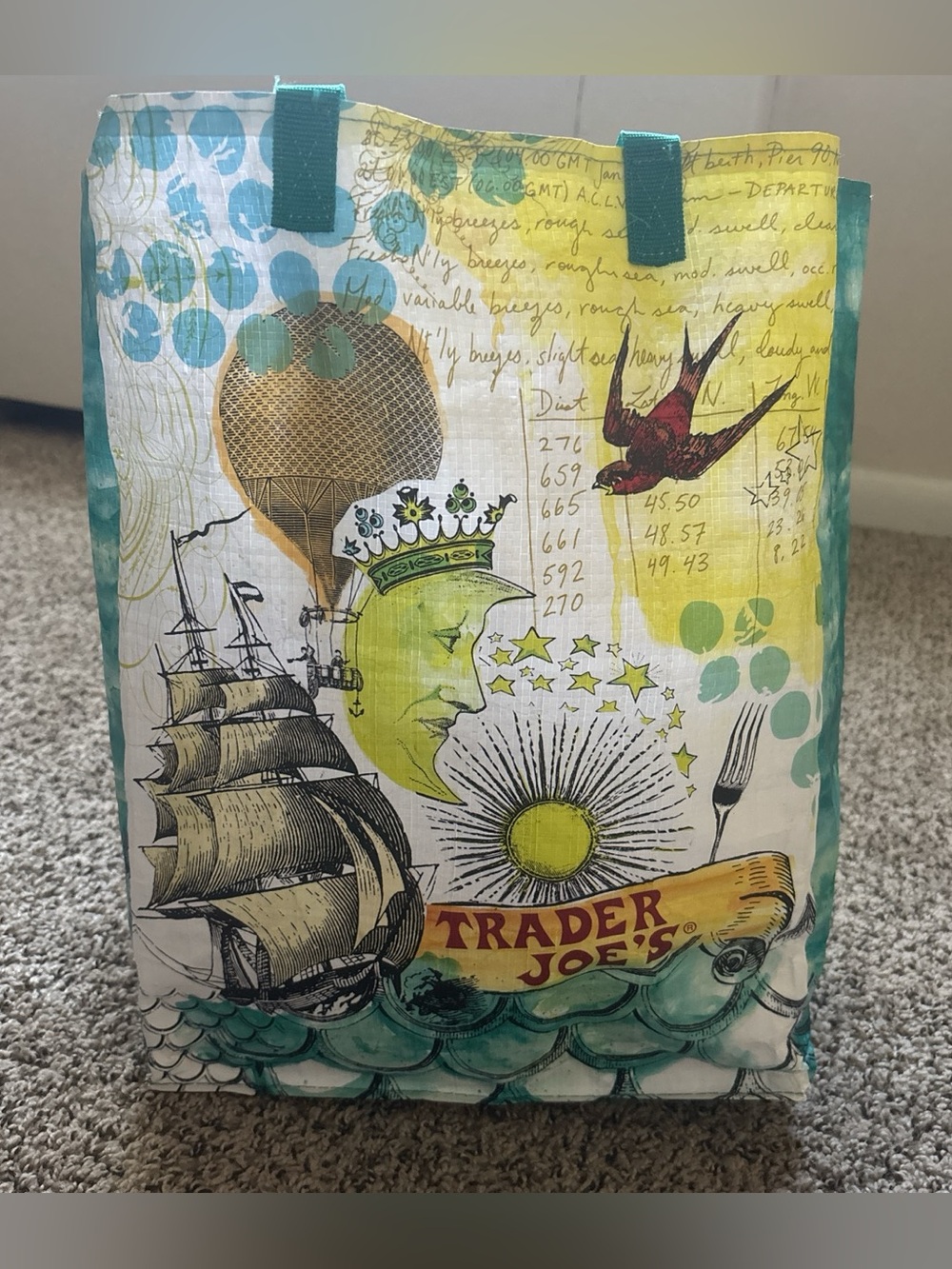 RARE Trader Joe’s ship bag